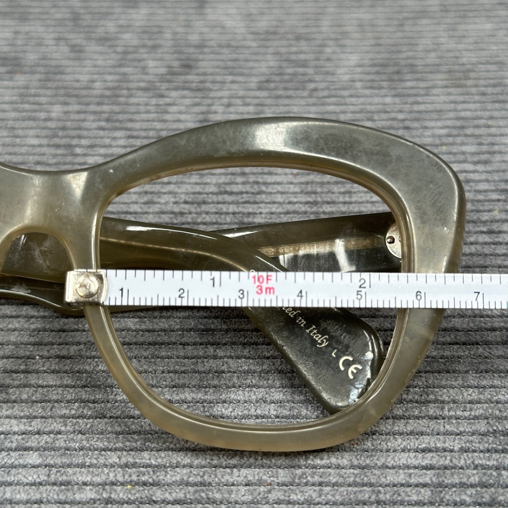 Oliver Peoples Cat Eye Glasses Frames Translucent Taupe Hand Crafted Italy‎ - Picture 6 of 14